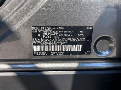 New 2026 Toyota bZ AWD/4WD image 17