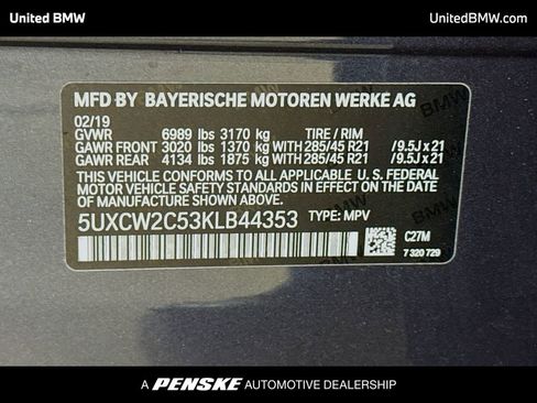 Used 2019 BMW X7 xDrive40i w/ Premium Package image 16