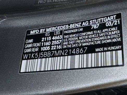 Certified 2021 Mercedes-Benz CLA 35 AMG 4MATIC image 39