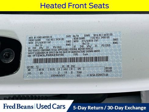 Certified 2024 Ford F150 XLT w/ Equipment Group 302A MID AWD/4WD image 36