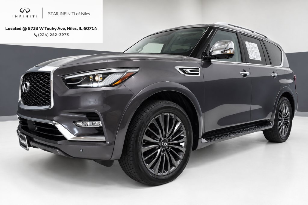 Used 2023 INFINITI QX80 Sensory w/ Cargo Package AWD/4WD image 1