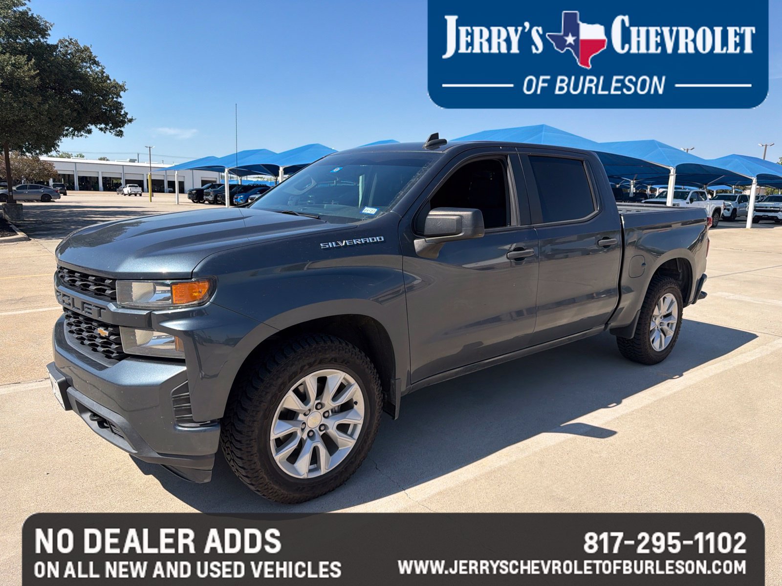 Used 2020 Chevrolet Silverado 1500 Custom w/ Custom Value Package RWD image 1