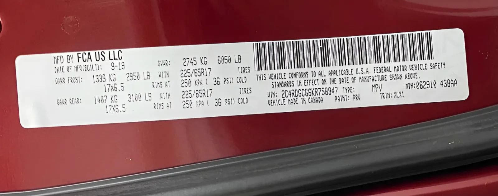 Used 2019 Dodge Grand Caravan SXT FWD image 23