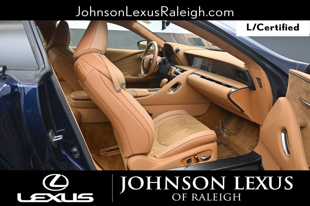 Certified 2021 Lexus LC 500 Coupe w/ Performance Package RWD image 10
