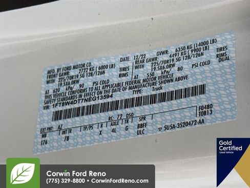 Used 2022 Ford F450 Platinum w/ FX4 Off-Road Package image 36