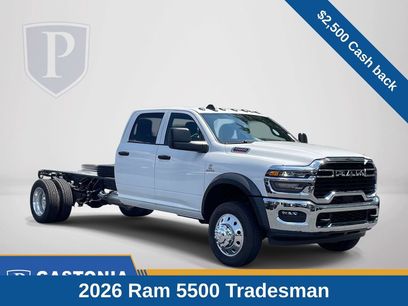 New 2026 RAM 5500 Tradesman w/ Chrome Appearance Group