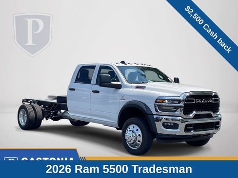 New 2026 RAM 5500 Tradesman w/ Chrome Appearance Group AWD/4WD image 1