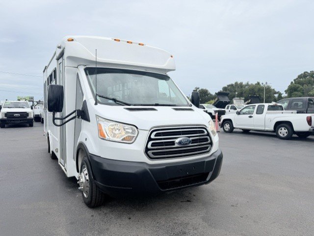 Used 2019 Ford Transit 350 138 DRW w/ Shuttle Bus Prep Package RWD image 3