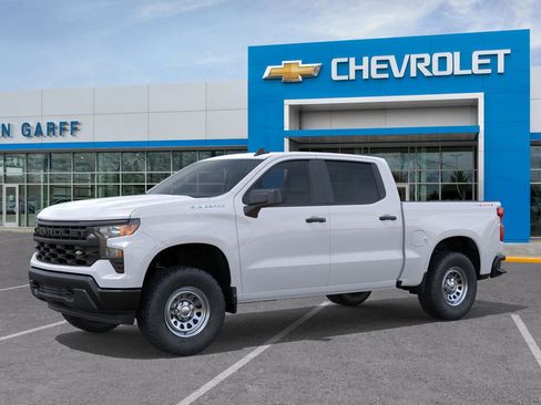 New 2025 Chevrolet Silverado 1500 W/T w/ WT Value Package AWD/4WD image 2