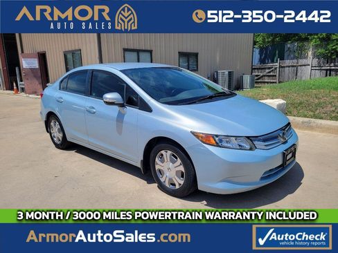 Used 2012 Honda Civic Hybrid Sedan image 1