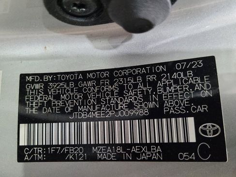 Used 2023 Toyota Corolla LE w/ Carpet Mat Package (TMS) FWD image 33