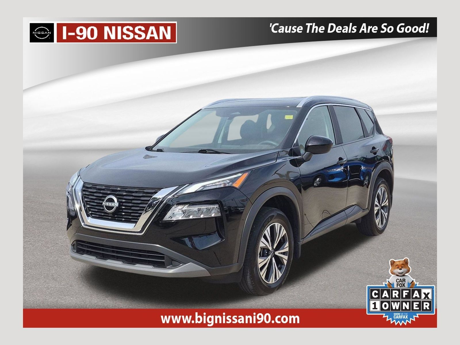 Certified 2023 Nissan Rogue SV w/ SV Premium B Package AWD/4WD image 1