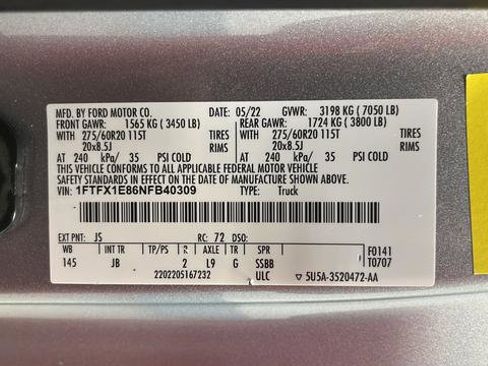 Used 2022 Ford F150 XL w/ STX Appearance Package AWD/4WD image 27