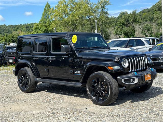 Certified 2023 Jeep Wrangler Unlimited Sahara w/ Cold Weather Group AWD/4WD image 1