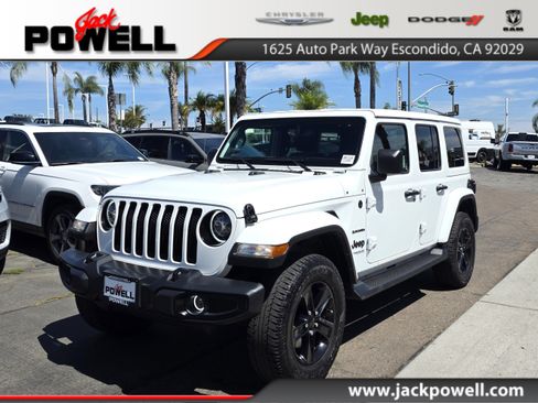 Used 2021 Jeep Wrangler Unlimited Sahara AWD/4WD image 1