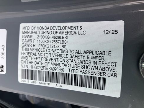 New 2025 Honda Accord EX-L image 35