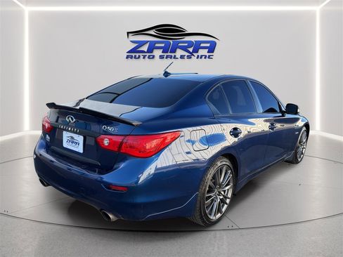 Used 2017 INFINITI Q50 Red Sport 400 AWD/4WD image 7
