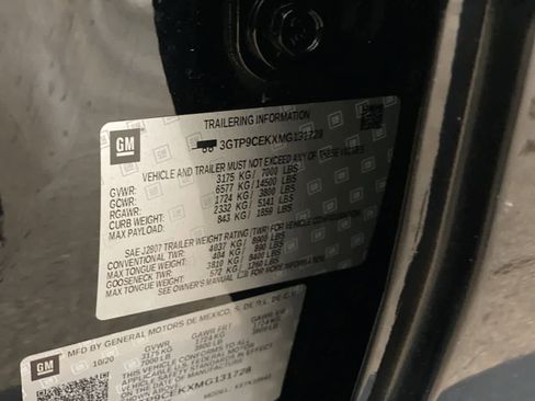 Used 2021 GMC Sierra 1500 Elevation image 28