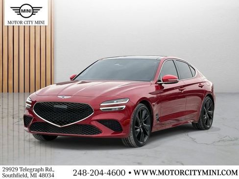 Used 2022 Genesis G70 3.3T w/ Sport Advanced Package image 8