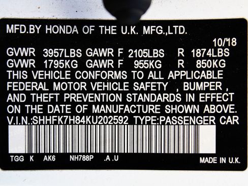 Used 2019 Honda Civic EX-L image 30