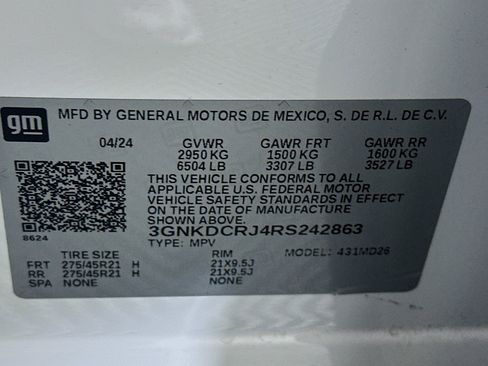Used 2024 Chevrolet Blazer EV RS AWD/4WD image 12