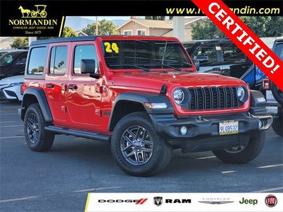 Certified 2024 Jeep Wrangler Sport S