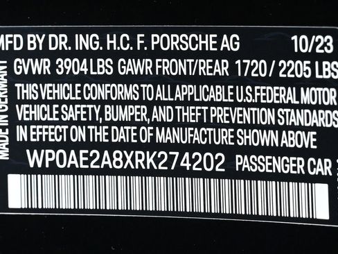 Used 2024 Porsche 718 Cayman GT4 RS image 38