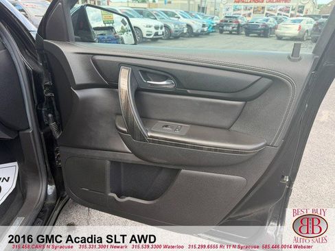 Used 2016 GMC Acadia SLT w/ Premium Edition AWD/4WD image 16