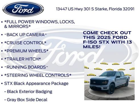 New 2025 Ford F150 STX w/ STX Black Appearance Package image 10
