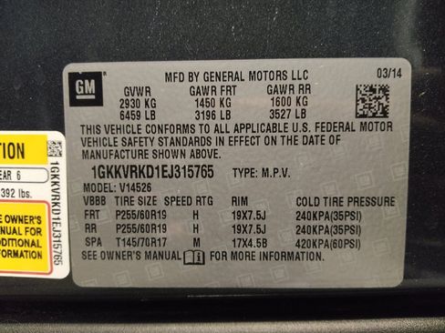 Used 2014 GMC Acadia SLT image 33