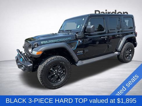 Used 2023 Jeep Wrangler Unlimited Rubicon 4xe AWD/4WD image 3