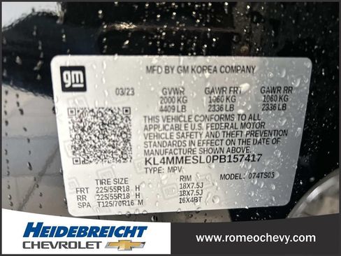 Used 2023 Buick Encore GX Select w/ Experience Buick Package AWD/4WD image 8