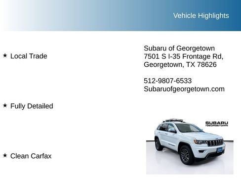 Used 2019 Jeep Grand Cherokee Limited AWD/4WD image 9