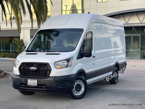 Used 2022 Ford Transit 250 148 High Roof Extended w/ Load Area Protection Package image 2