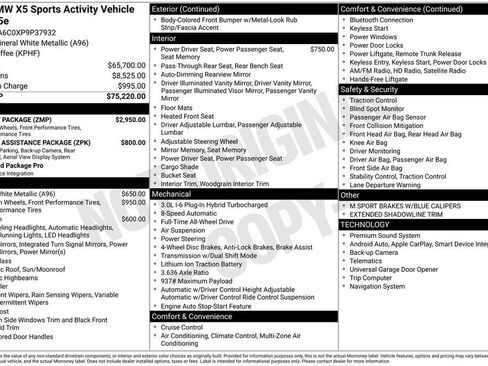 Used 2023 BMW X5 xDrive45e w/ M Sport Package image 5