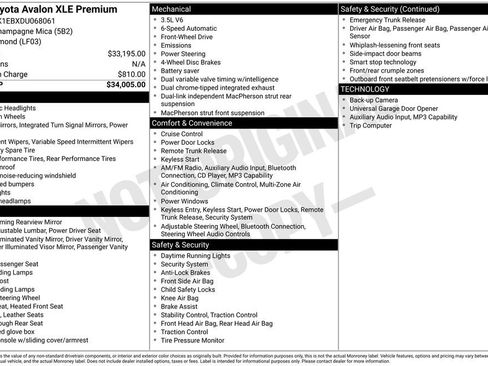 Used 2013 Toyota Avalon XLE Premium image 4