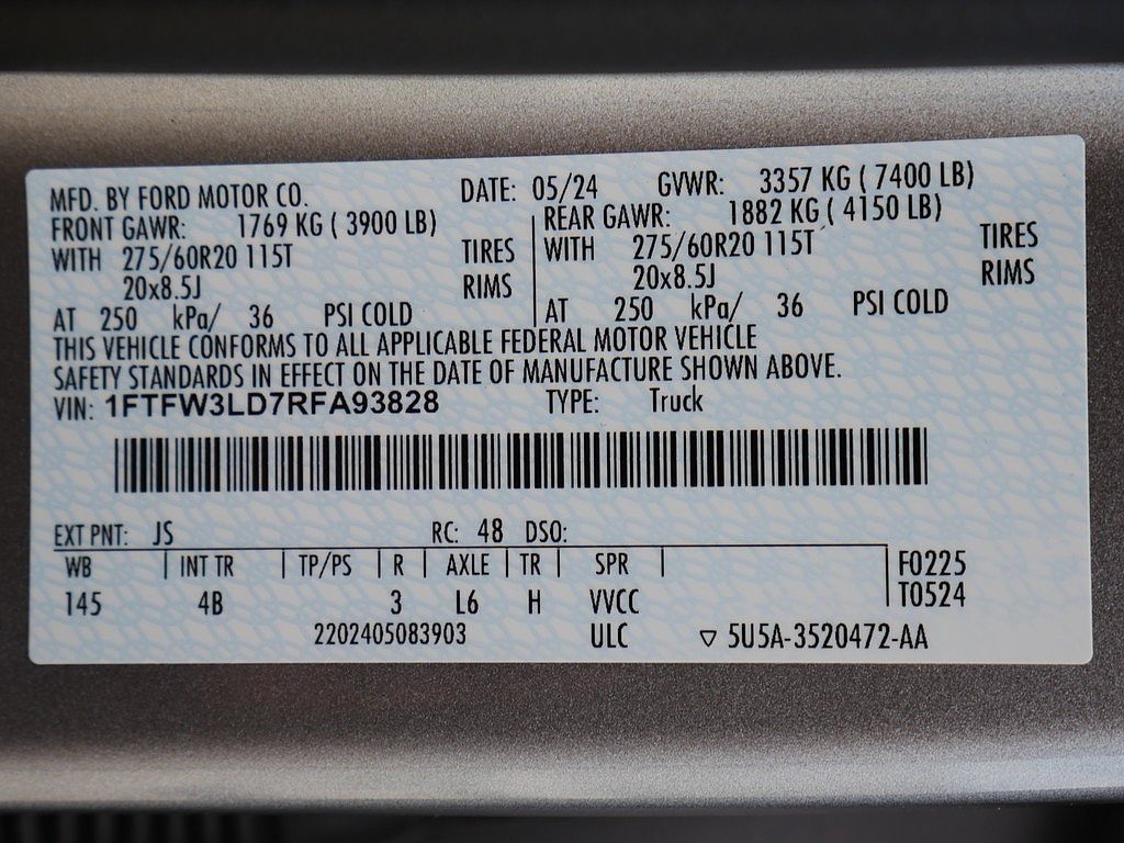 Used 2024 Ford F150 XLT w/ Equipment Group 303A High AWD/4WD image 78