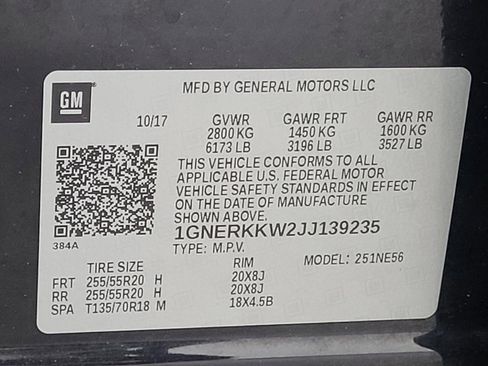 Used 2018 Chevrolet Traverse Premier w/ Driver Confidence II Package FWD image 33