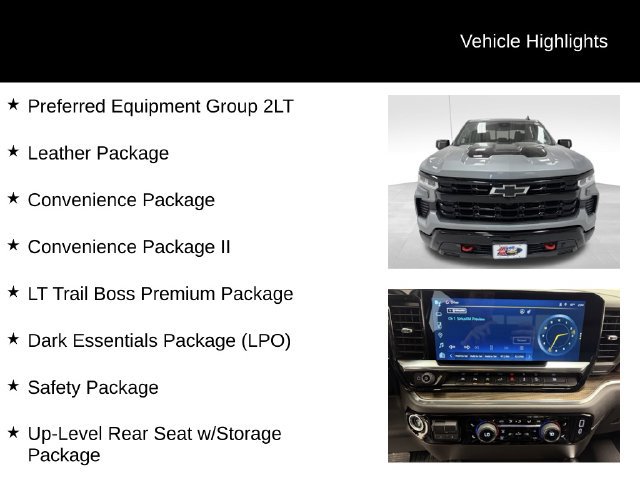 Used 2024 Chevrolet Silverado 1500 LT Trail Boss w/ LT Trail Boss Premium Package AWD/4WD image 16