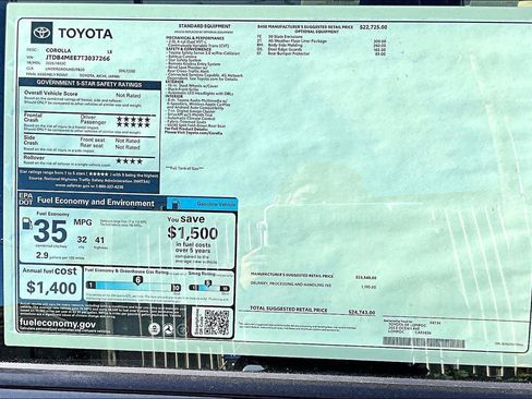 New 2026 Toyota Corolla LE image 14