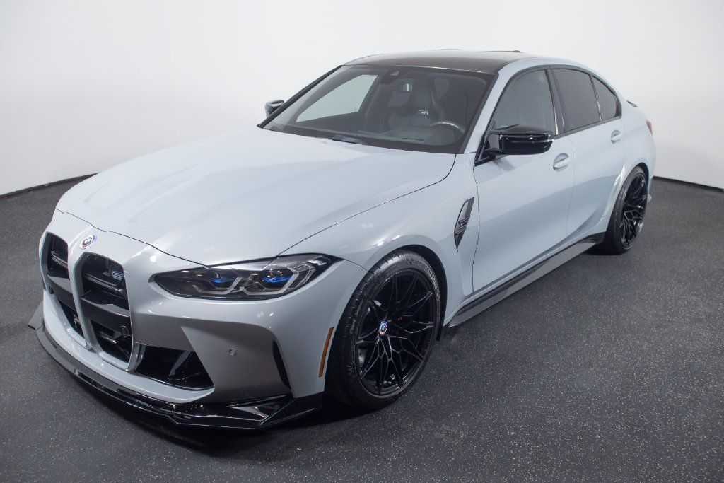 Used 2022 BMW M3 Competition w/ Executive Package RWD image 1