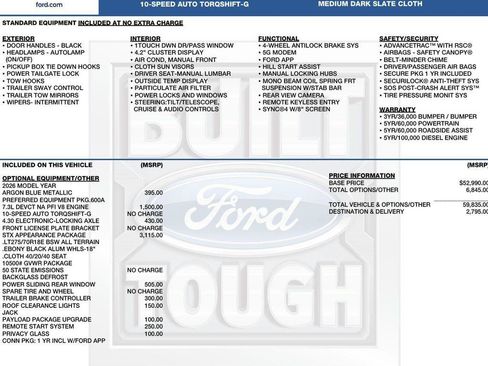 New 2026 Ford F250 XL w/ STX Appearance Package AWD/4WD image 2
