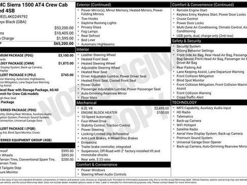 Used 2019 GMC Sierra 1500 AT4 w/ AT4 Premium Package AWD/4WD image 5