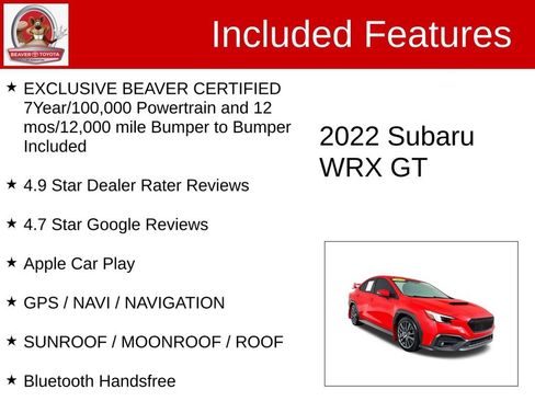 Used 2022 Subaru WRX GT image 4