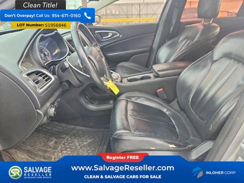 Used 2015 Chrysler 200 C w/ Navigation & Sound Group I FWD image 9