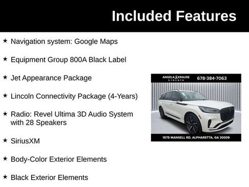 New 2026 Lincoln Aviator Black Label w/ Jet Appearance Package AWD/4WD image 6
