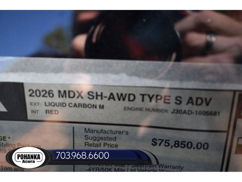 New 2026 Acura MDX Type S image 40