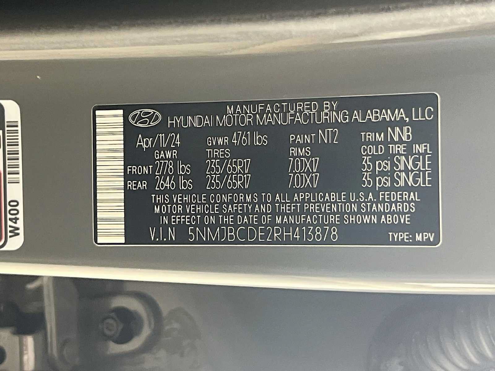Certified 2024 Hyundai Tucson SEL AWD/4WD image 32