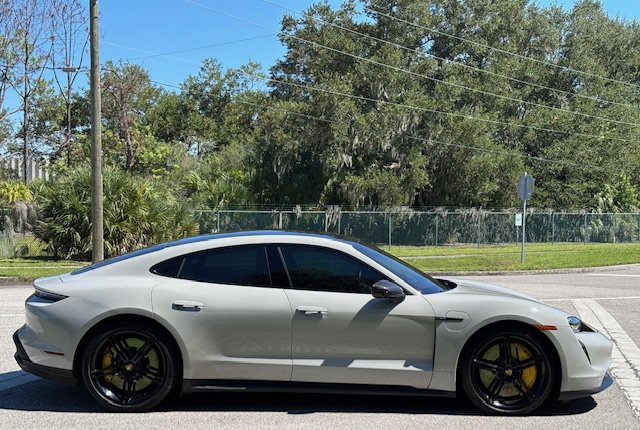 Used 2021 Porsche Taycan Turbo S AWD/4WD image 4
