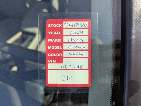 Used 2024 Honda Accord LX image 5